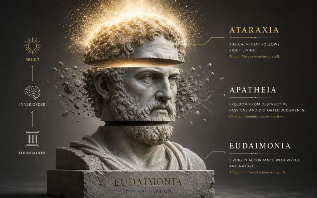 Apatheia Ataraxia and Eudaimonia