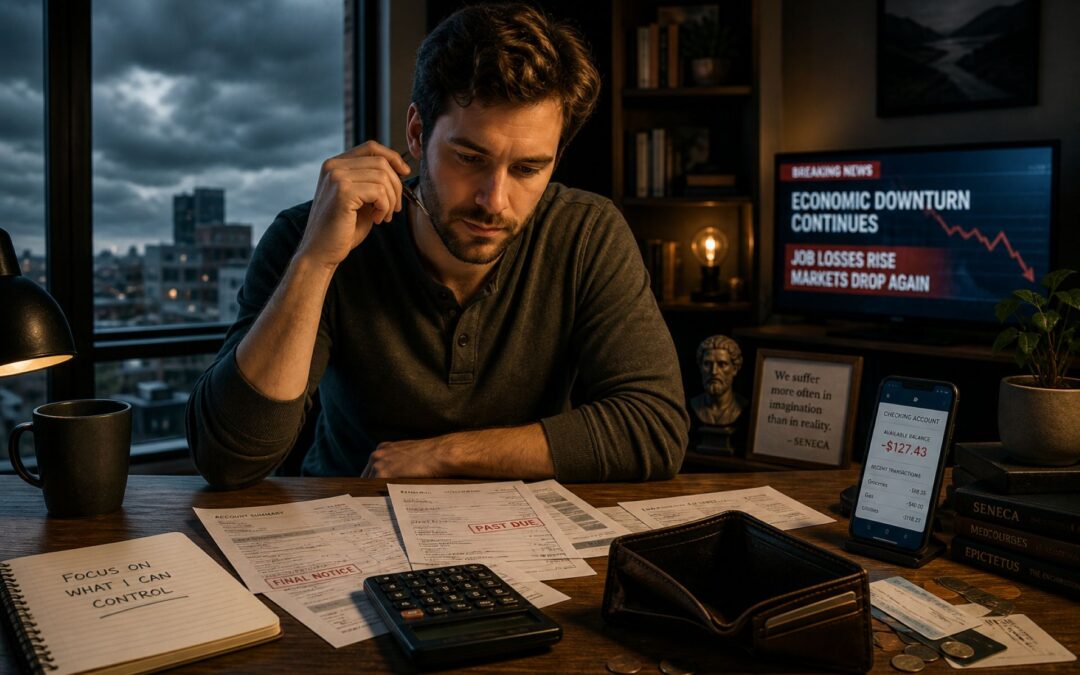 stoicism and financial worries