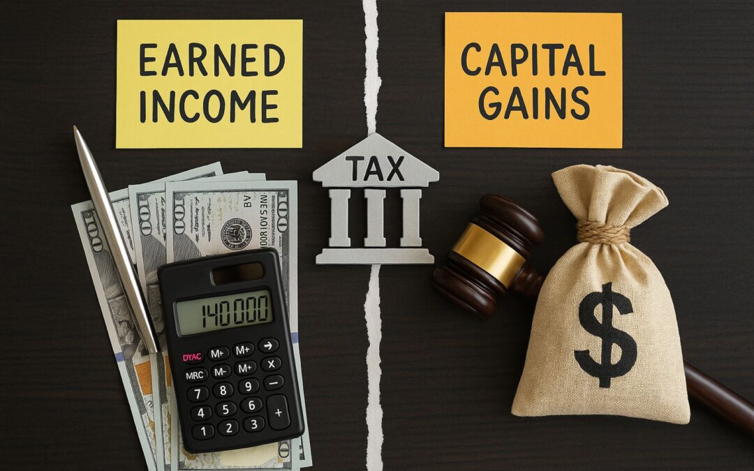 Earned Income vs Capital Gains