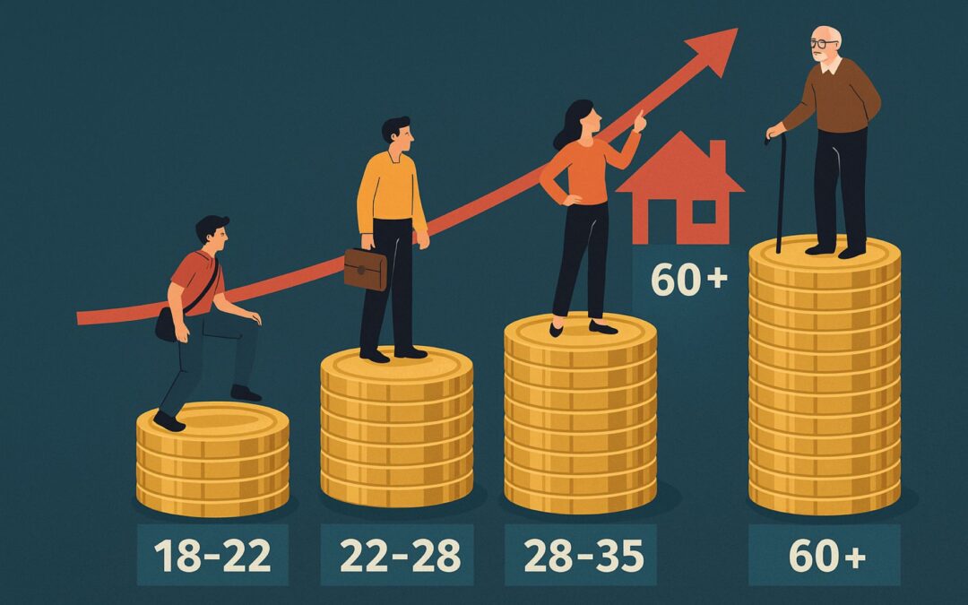 Levels of Financial Goals You Need to Reach By Every Age