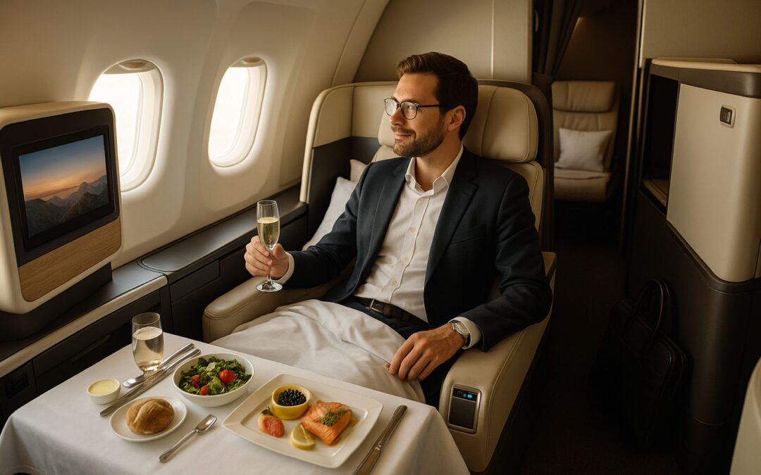 15 Things You Learn When You Fly First Class