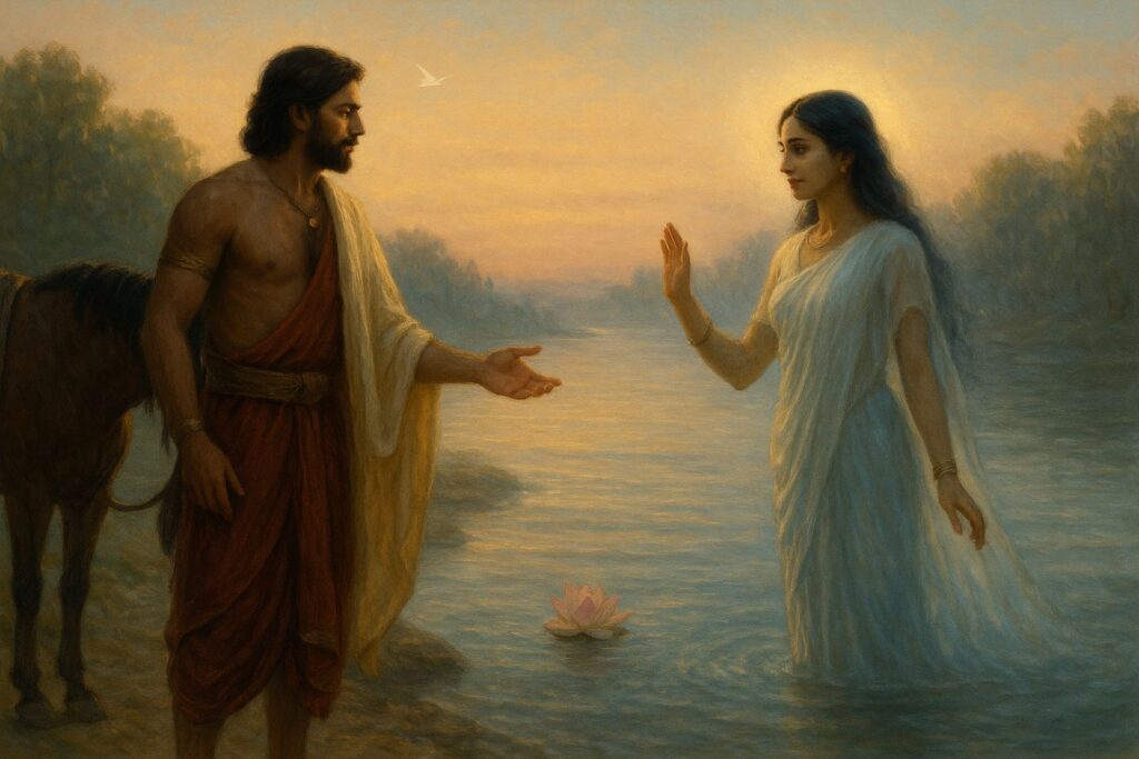 Chapter 2 – Shantanu and the River Goddess Ganga