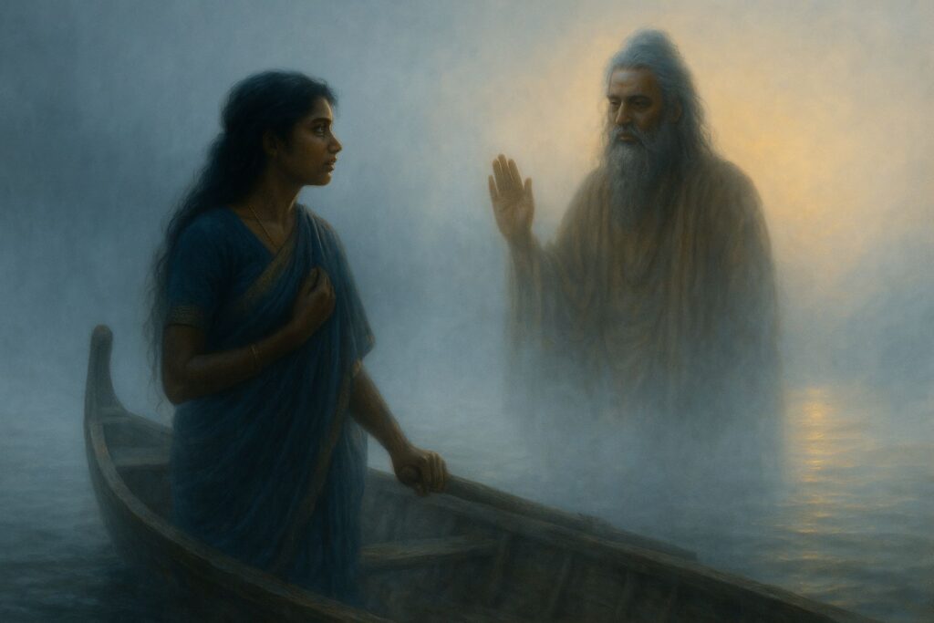 Chapter 16 – Satyavati and Parashara — The Fog and the Birth of Vyasa