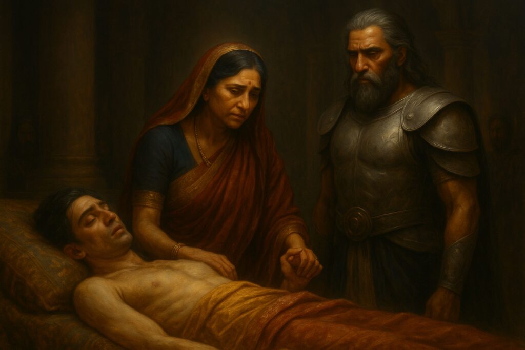 Chapter 18 – Death of Vichitravirya and Crisis of Heirship