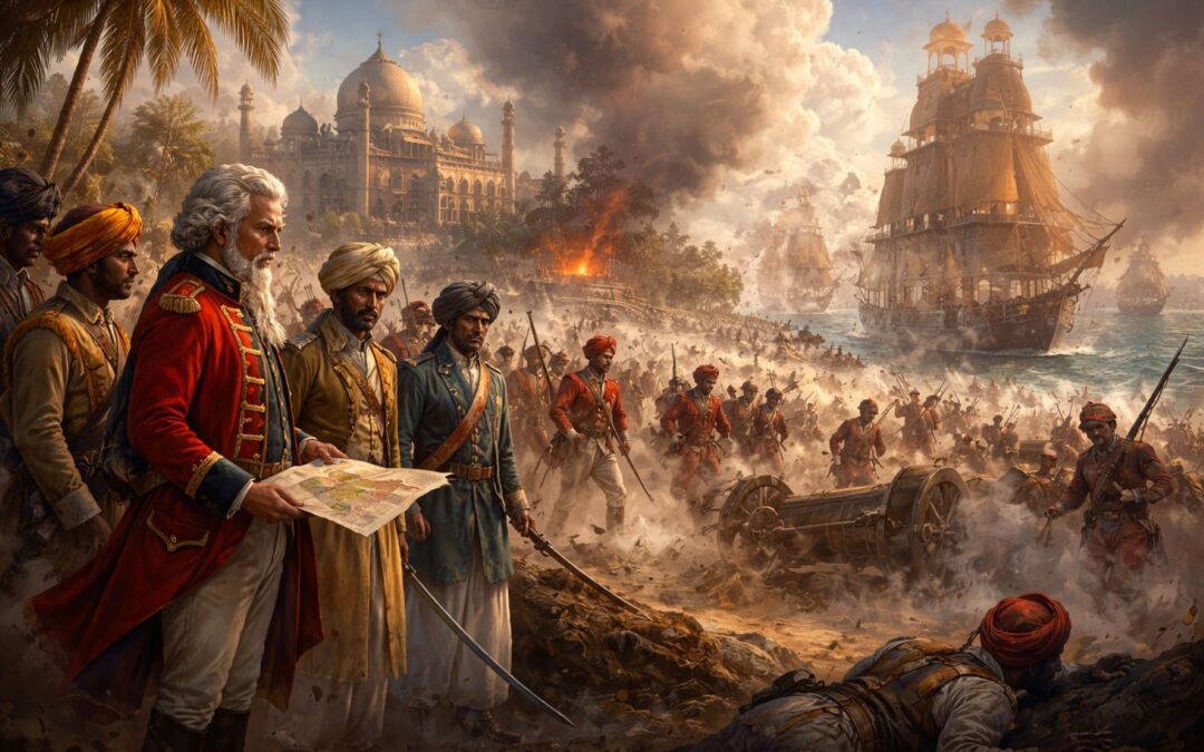 India fall to Europeans