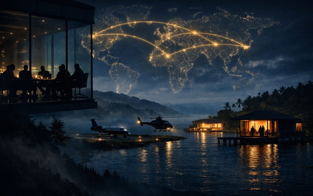 Secret locations of the ultra wealthy