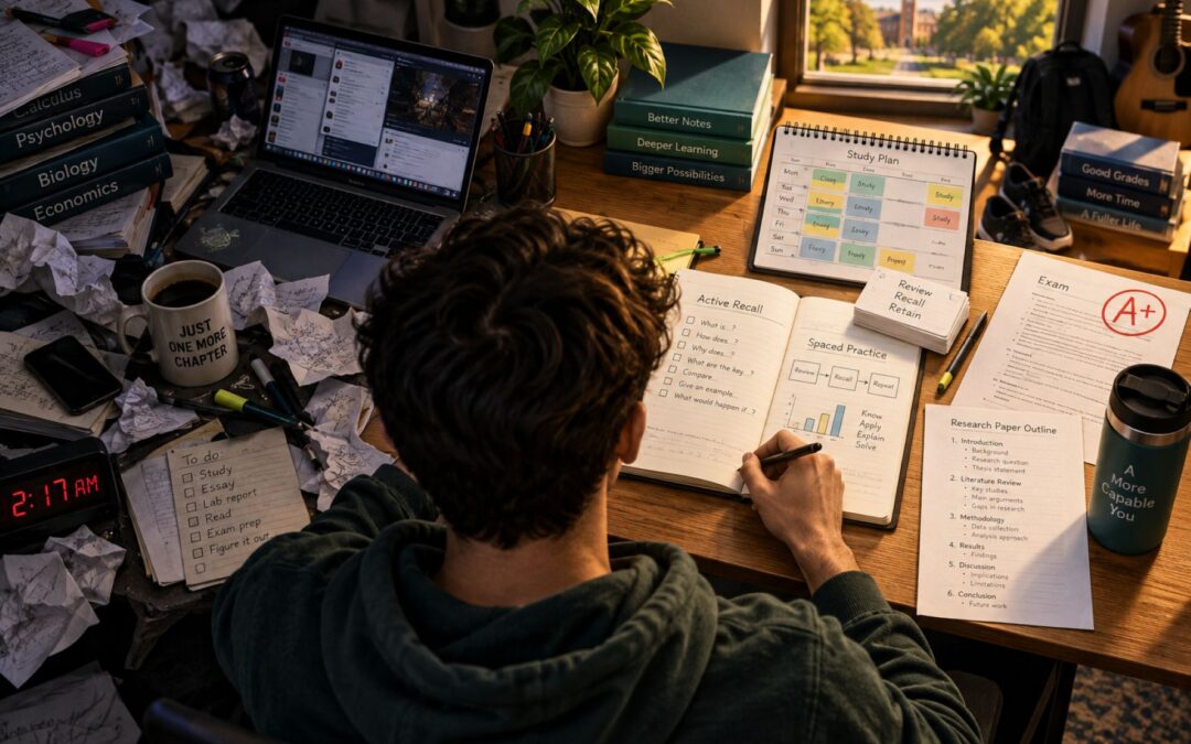 How to Become a Straight-A Student by Cal Newport