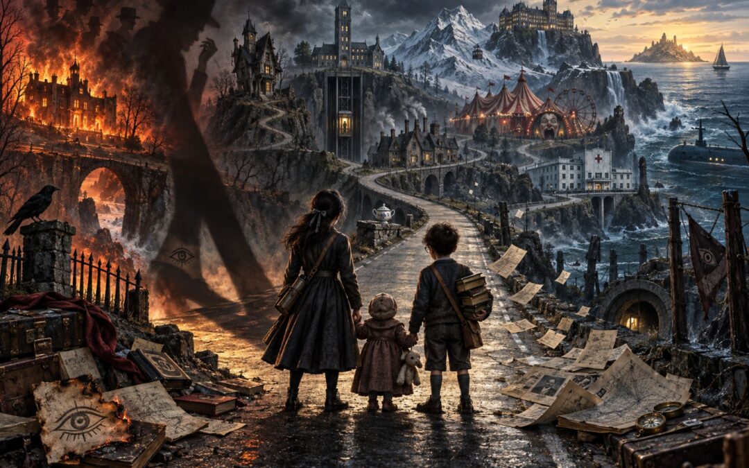 A Series of Unfortunate Events by Lemony Snicket