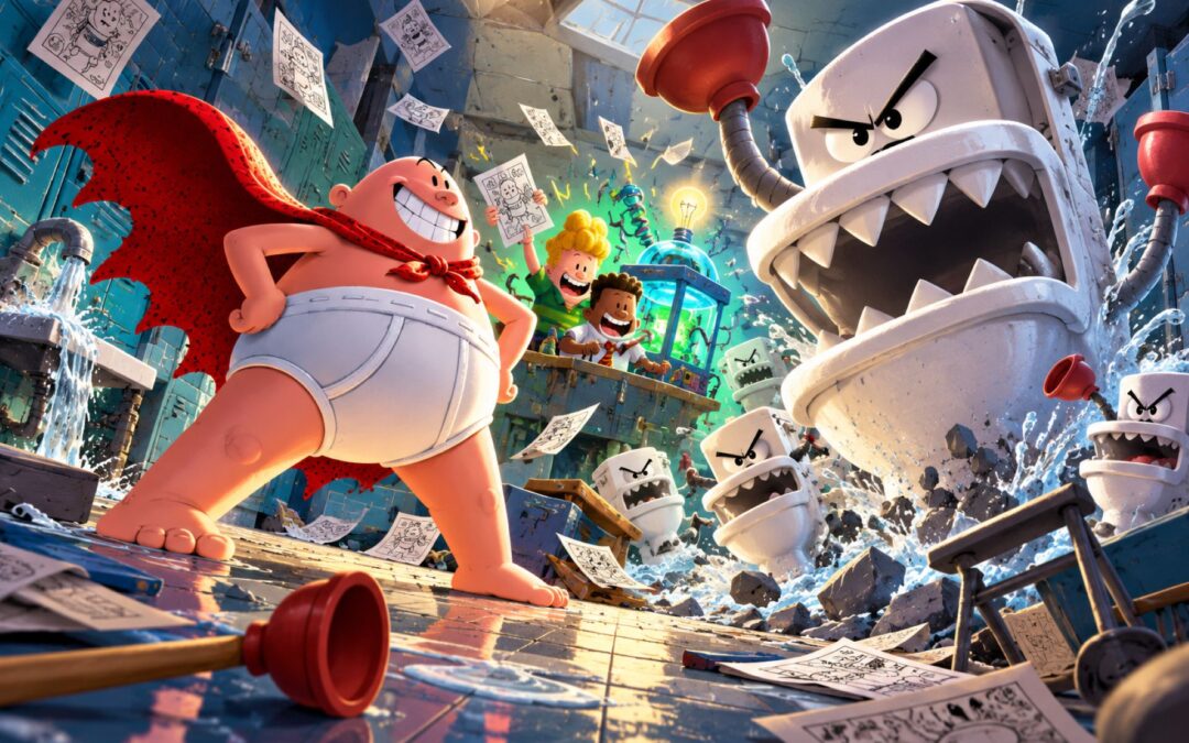 Captain Underpants and the Attack of the Talking Toilets by Dav Pilkey