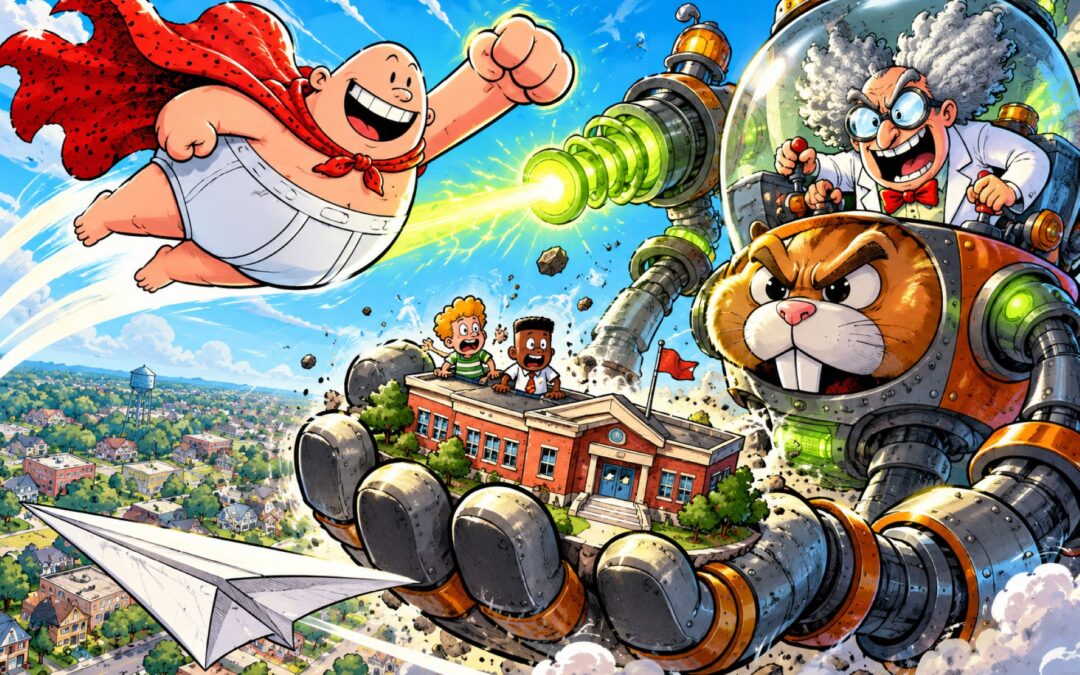 Captain Underpants and the Perilous Plot of Professor Poopypants by Dav Pilkey