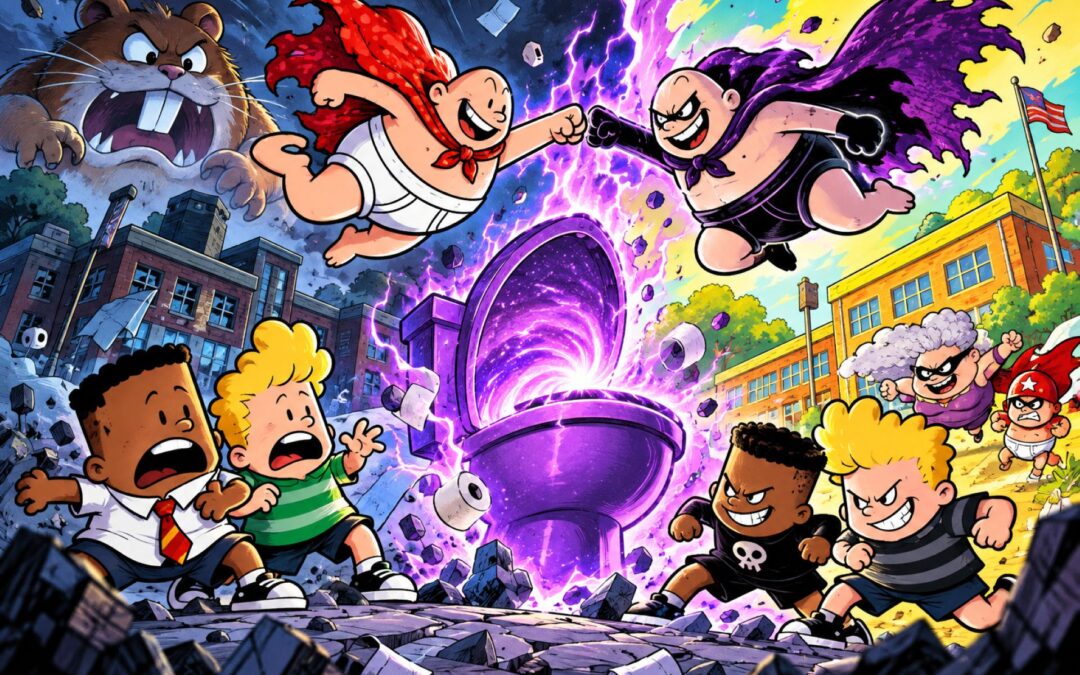 Captain Underpants and the Preposterous Plight of the Purple Potty People by Dav Pilkey
