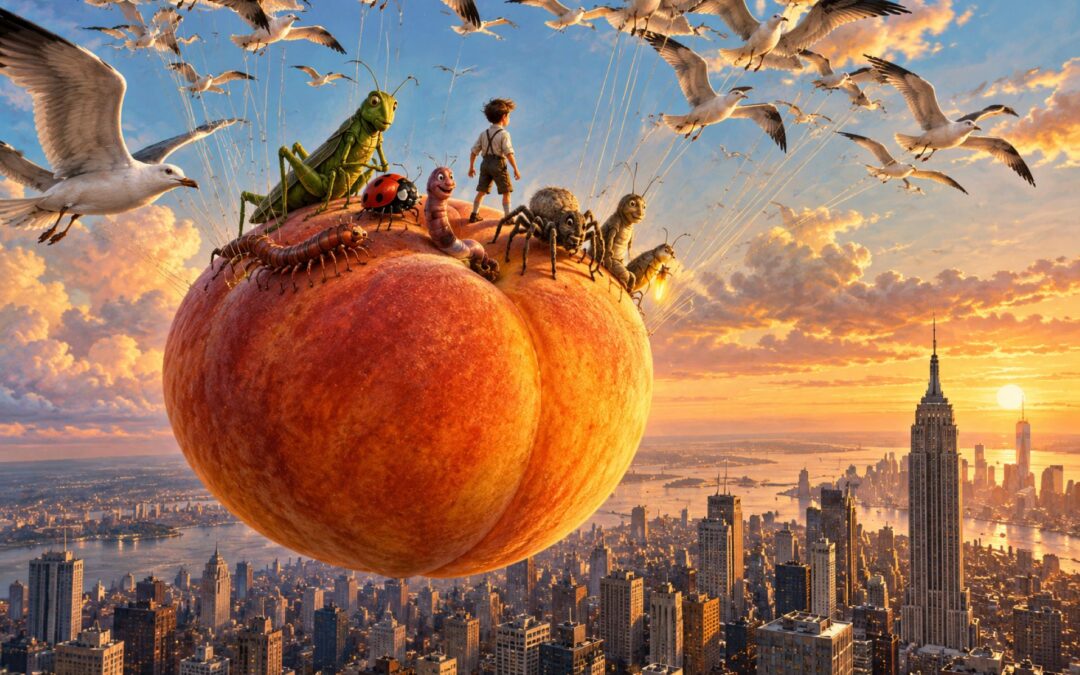 James and the Giant Peach by Roald Dahl