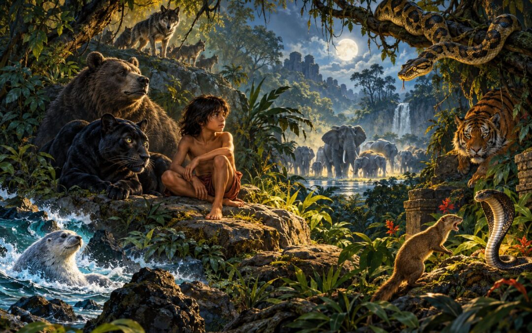 The Jungle Book by Rudyard Kipling