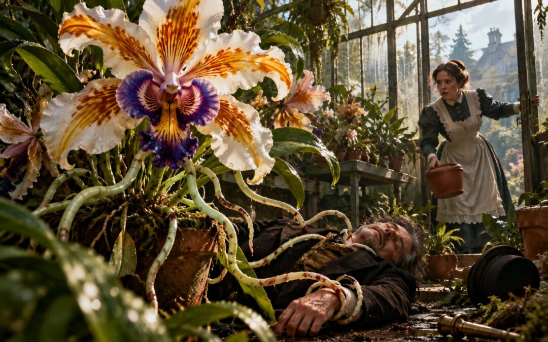 The Flowering of the Strange Orchid by H. G. Wells