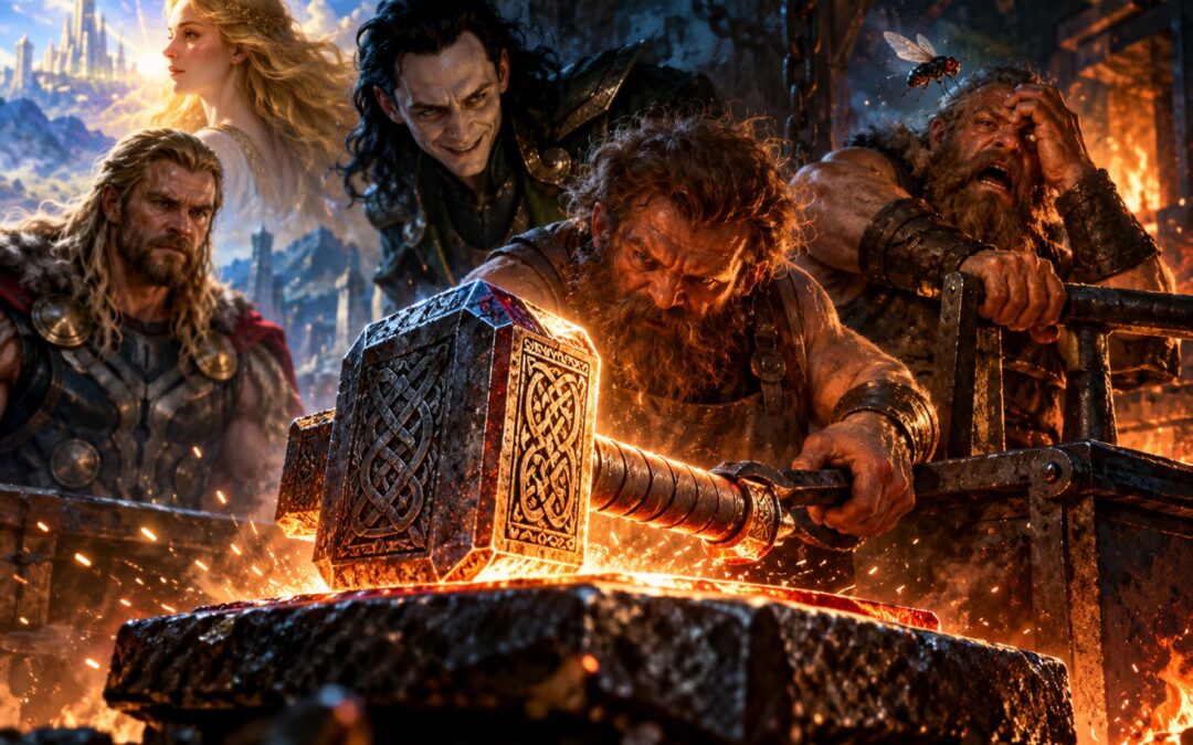 How Thor Got Mjölnir: The Norse Myth of His Hammer